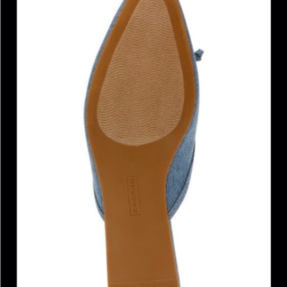 Calandra Mule Steven New York Blue Mule Size 9.5 - Picture 5 of 5